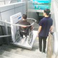 Disabled Barrier-free Square Stair Incline Wheelchair Lift