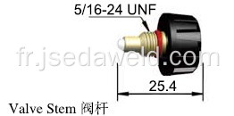 VS-2 tige pour WP-9, WP WP-17-18