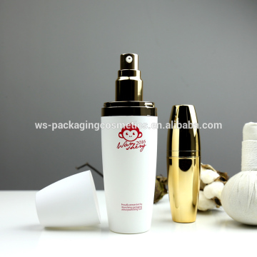 Lotion White Cosmetic Lotion Spherical Containers in Plastic