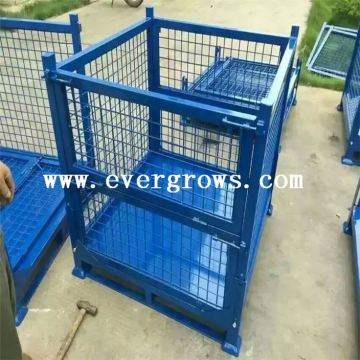 Cheap Wire Mesh Pallet Cage With Wheels