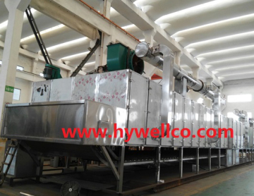 Continuous Type Mesh Belt Dryer for Rosebud