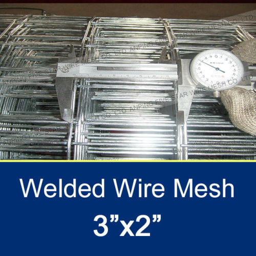 4x4 Galvanized welded wire mesh fence