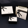 custom elegant white gift box with lid