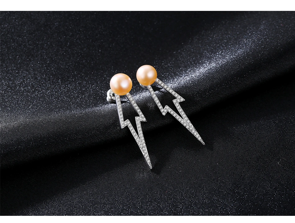 Women Fine Jewelry 925 Sterling Silver Earrings