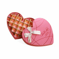 Schokoladen-Geschenkbox in Herzform
