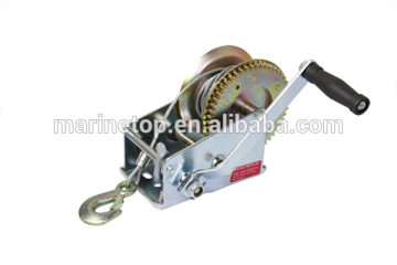 2500lbs Small Manual Boat Winch, Marine Winches For Boat