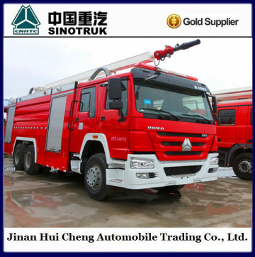 Howo 6*4 military water foam fire truck Sinotruk fighting truck                        
                                                Quality Choice