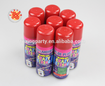 special christmas poppers snow color spray