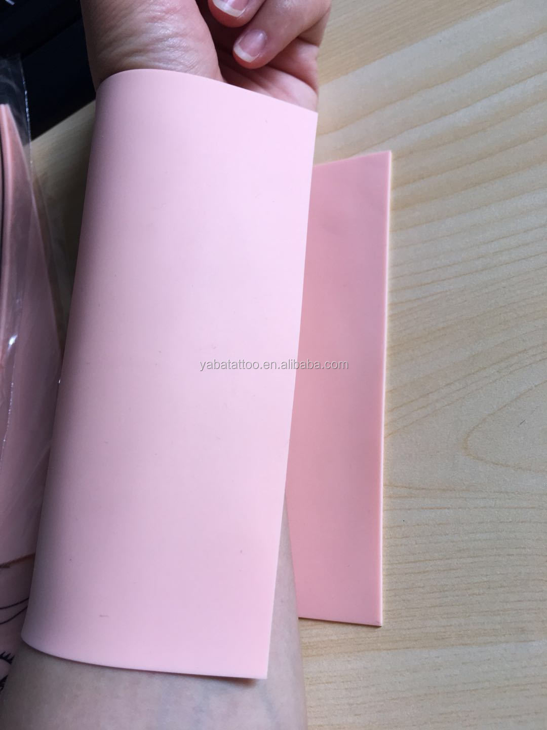 Super soft light pink practice skin pad