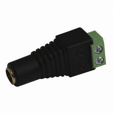 2.1mm x 5.5mm Female DC CCTV Power Jack Adapter