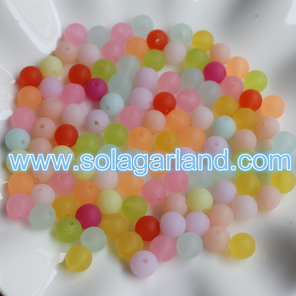 Spacer Round Bubblegum Beads