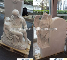 Engel aus Granit Grabstein