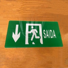 China Slim LED Emergency Exit Sign Supplier with Custom OEM ODM Services