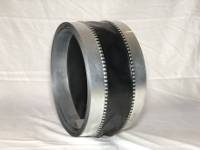 Flexible Duct Connector Silicone commercial Coated GC-SI