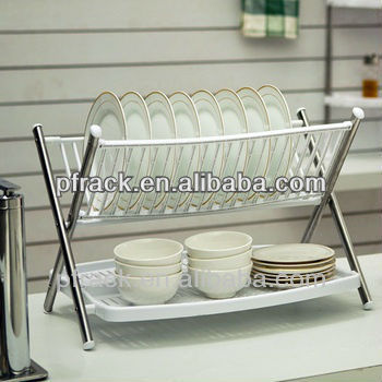 Wire tea cup shelf