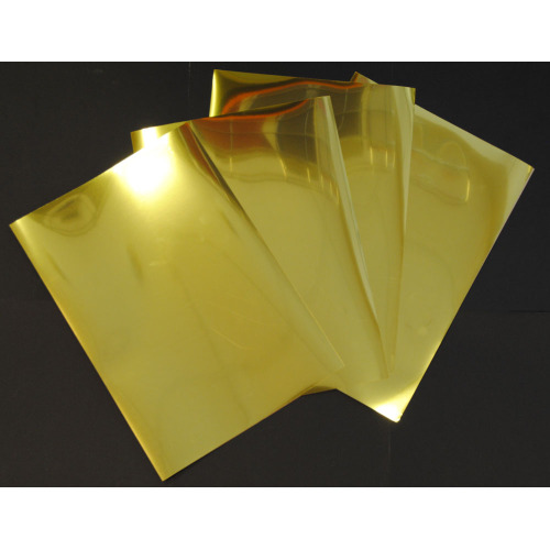 Gold/Silver Coated Pet Metalized Thermal Laminating Film