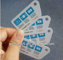 High quality Custom rfid ISO15693 RFID lkey tag ICODE Slix/ ICODE SLI-S