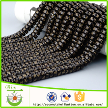 Engraved hindu mantra coconut shell japa mala prayer beads