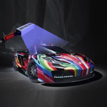 Handheld UV LED Curing Light for Car Paint Drying