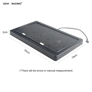 US Car Electric License Plate Frame