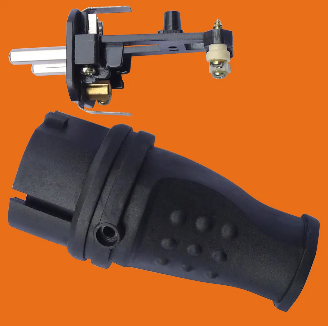 German Standard French European Standard Waterproof Extension Wiring Plug