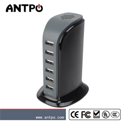 6 Port USB charger desktop charger