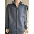 Polyester katoenen blend heren fleece bonded sherpa jas