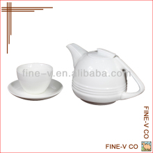 Porcelain teapot set, cup and saucer, teapot, customized logo printing