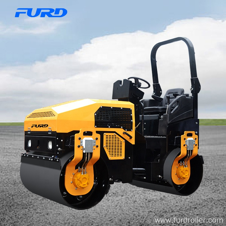 Road Construction Machine Double Drum Road Roller for Sale