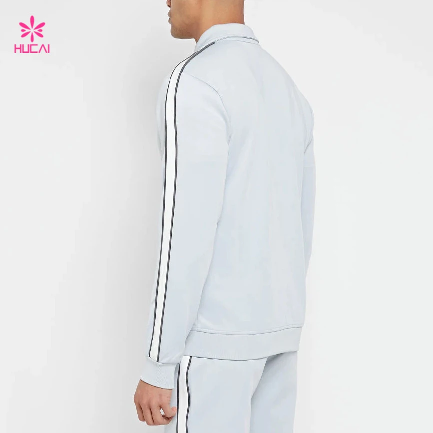 Casual Sweat Suits Jogger Set Jacket Wholesale Custom Men Tracksuit