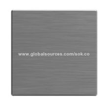 Light switches, W86A series, 86mm bland plateNew