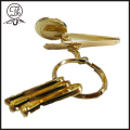 Gouden Halloween carabiner clip keyholder metaal