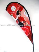 teardrop flag/beach flag/feather flag