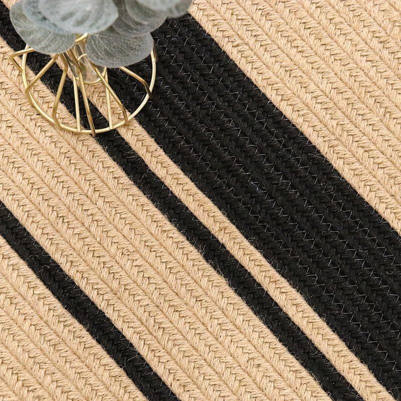 Jute Hemp Braided Wovencarpet Area Rug Floor Mats 97