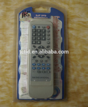 Universal RAV DVD player remote control plastic case and cheap price