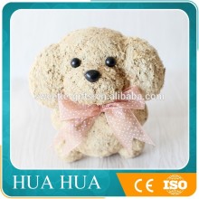 dog decorative wire frame topiary with preserved moss