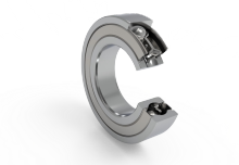 Single Row Deep Groove Ball Bearings With Stop Grooves And Stop Rings On The Outer Ring
