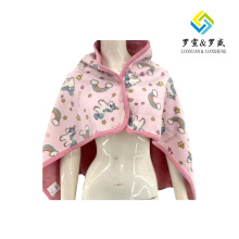 Pink unicorn plush Felt Blanket