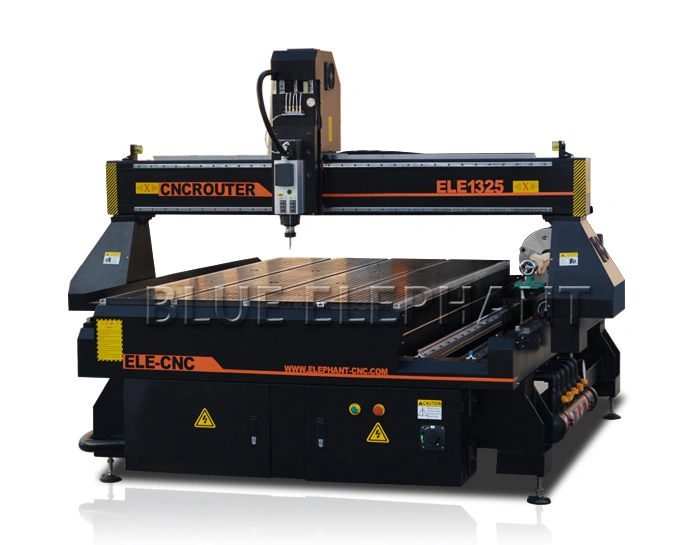 1325 4 Axis Wood CNC Carving Machine Router for Sale