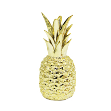 China Factory Wholesale White Ceramic Pineapple Art Crafts for Home Decoration