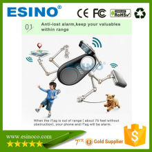 Free APP gps tracking kids pets key chain anti lost watch