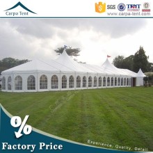 Fire Proof PVC Tent Fabric For Large Mixed Canopy Tent