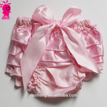 Floral Cotton Baby Bloomers Bow-knot Diaper Covers Newborn Girl Culottes Baby Bloomers