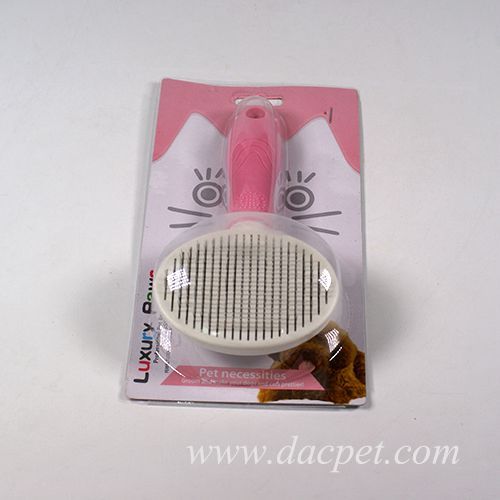 Pins inoxidables Plastic Pets Slicker Grooming Brush