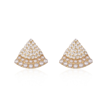 925 Silver Triangle Shape Earrings