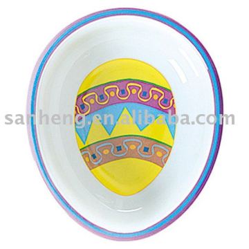 8" melamine egg bowl