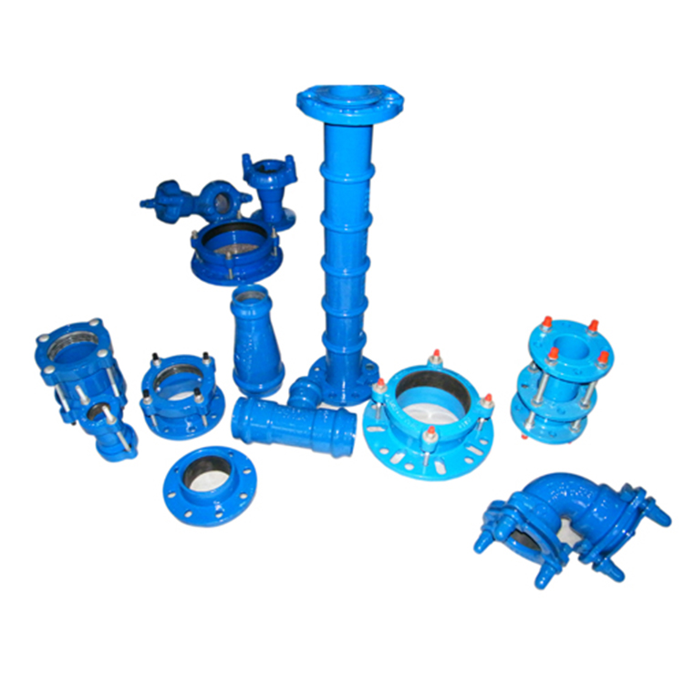 Mechanical Joint Fitting Ductile Iron Flange pipe Fitting Water Pressure Flange pipe Fittings