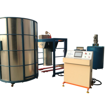 Semi-automatic sponge foaming machine