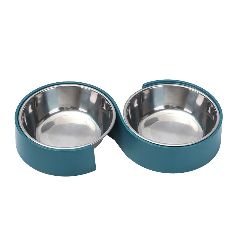 The New Pet Bowl Minimalist Design Pet Cat Bowl Anti-Overturning Dog Bowl Cat Feeding Water Bowl