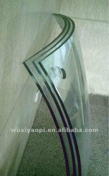 Bend curved glass